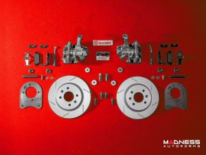 smart fortwo Rear Disc Brake Conversion Kit - 453 - w/ Brembo Brake Pads